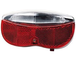 Simson LED achterlicht - Waterdicht - Bagagedrager - 80mm - Batterijvoeding - Eenvoudige montage