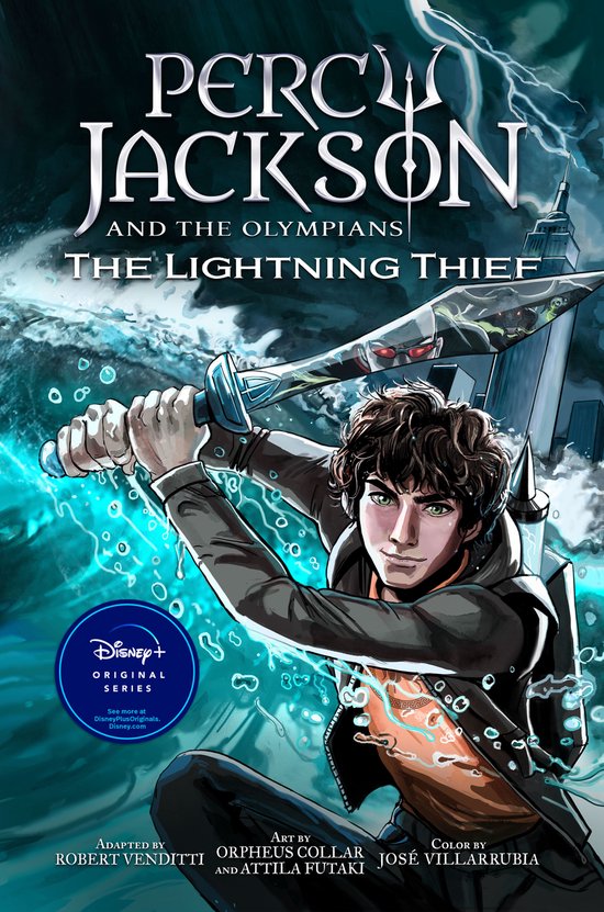 Foto: Percy jackson and the olympians the lightning thief the graphic novel paperback 