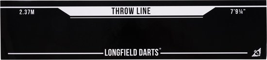 Longfield Darts Tournament Dartbord Met Toebehoren Zwart 8-delig van Longfield — afbeelding 5