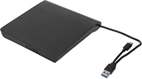 Externe DVD Speler - Externe DVD Speler voor Laptop - Externe DVD Speler en Brander - USB3.0/USB2.0 Draagbaar