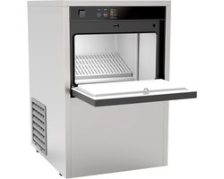 SARO IJsblokjesmachine EB UV20 PRO 20 kg/24u RVS UV-licht hygiëne Vaste wateraansluiting Voor horeca Bestel nu!