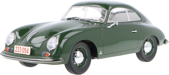 Porsche 356 Coupe 1954 – Verte – Norev 1:18 – Modèle En Métal 187453