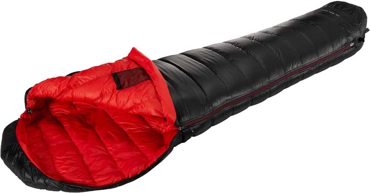 Nordisk Vib 250 Sac de couchage Noir Long - Fermeture gauche
