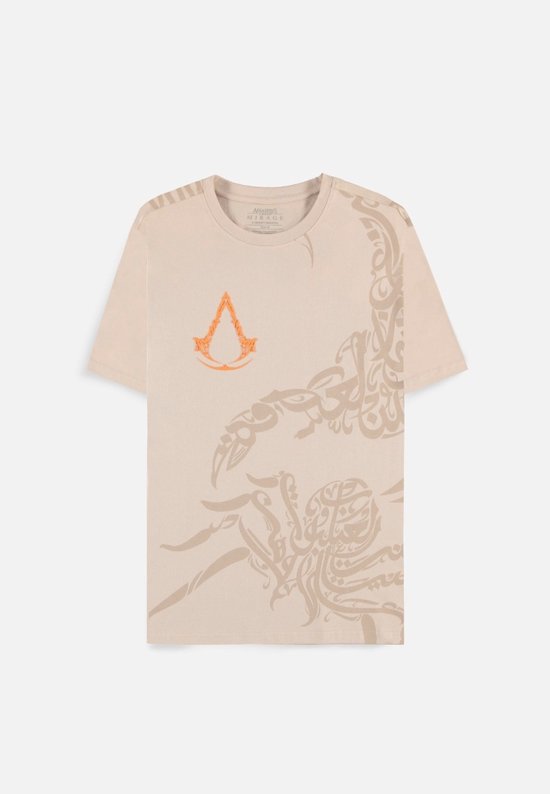 Assassin's Creed - Assassin's Creed Mirage - Spider Scorpion & Eagle Heren T-shirt - S - Beige