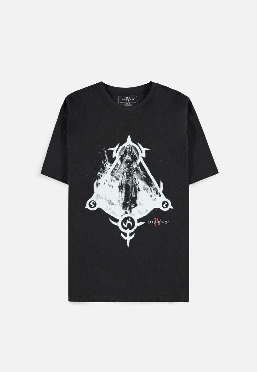 Diablo 4 - Sorceress Heren T-shirt - zwart - S