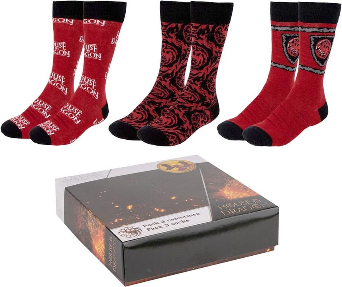 Game of Thrones Sokken Giftbox - 3 Paar