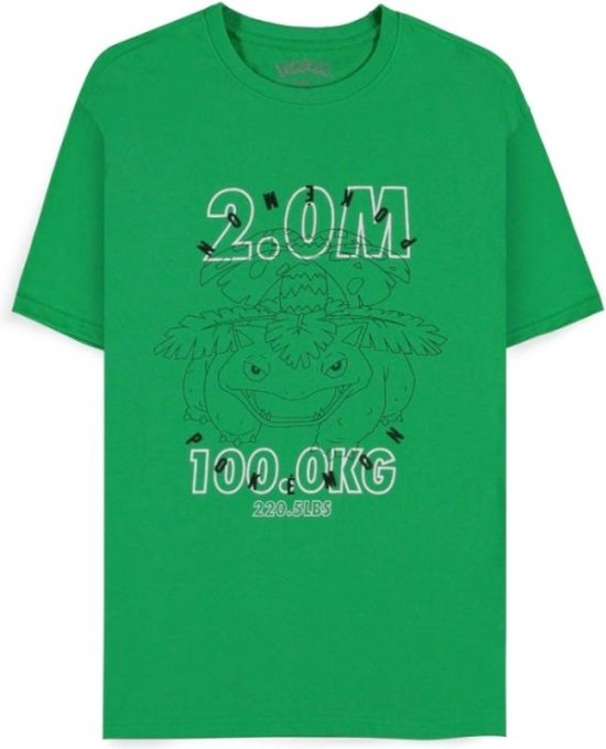 Pokémon - Venusaur Heren T-shirt - S - Groen