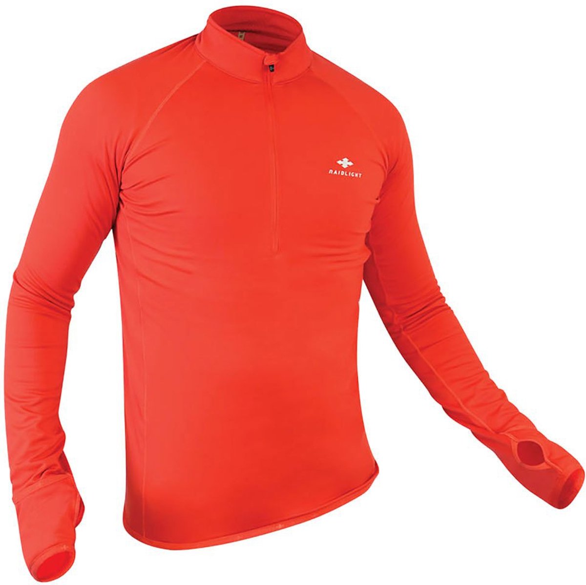 Raidlight Wintertrail LS Top - Fleecevest - Heren Oranje XL