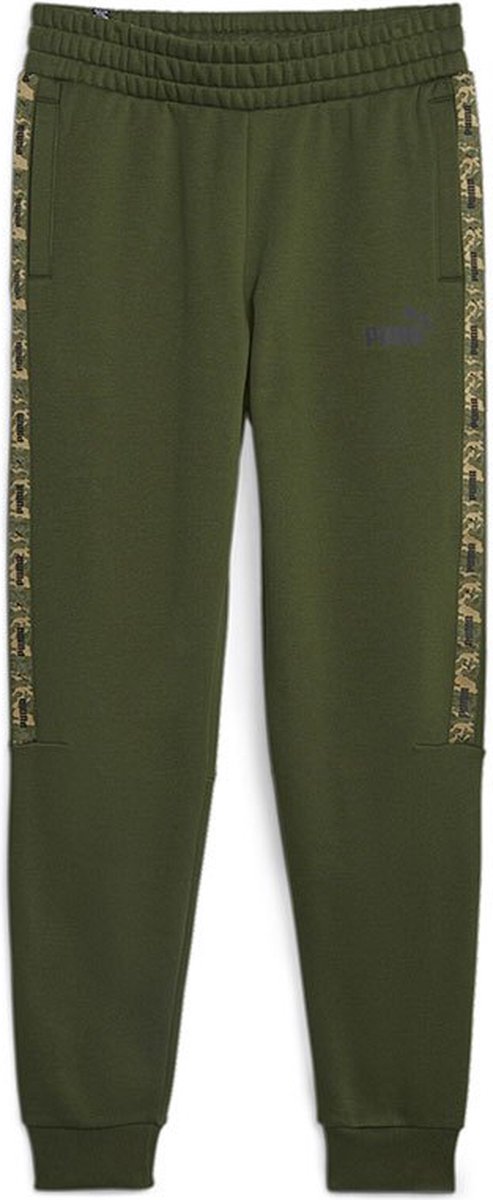 Puma Ess Tape Camo Trainingsbroek M Man Myrtle
