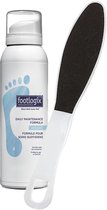 FOOTLOGIX 2 - Formule d'entretien Daily - Contient de l'urée - Mousse pour peaux normales à sèches - Hydratation quotidienne - Avec lime à pieds offerte