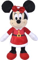 Disney - Minnie in Kerstmis pak (25cm) - Knuffel - Pluche