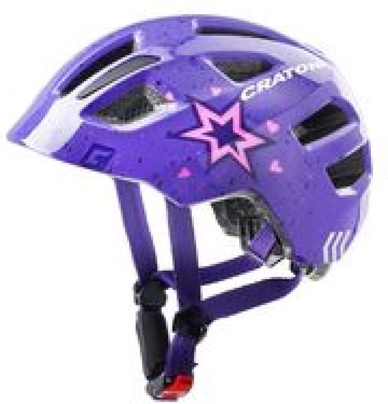 Helm cratoni maxster star purple glossy s-m