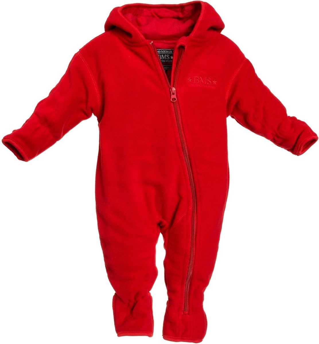 BMS Kinder/Kleuters Antarctic Clima-Fleece Baby Overall Rood