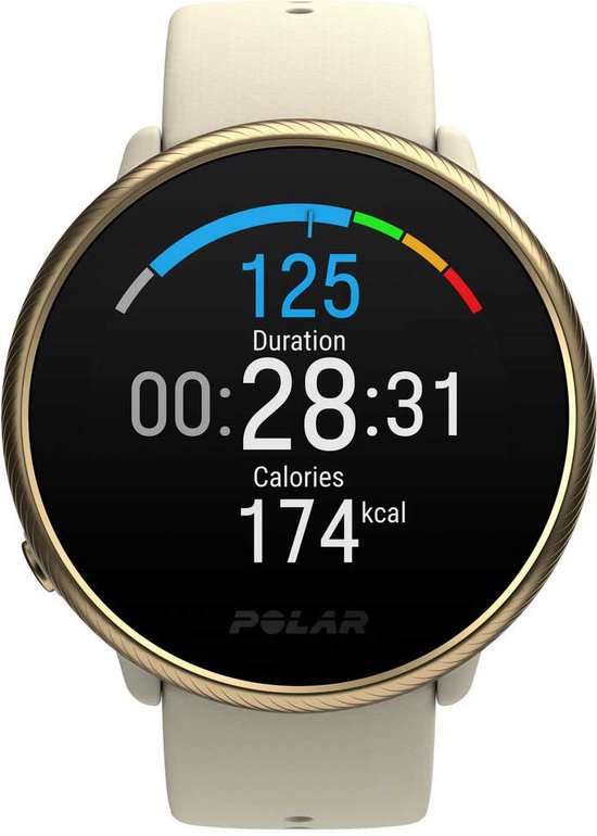 Polar Ignite 2 Smartwatch Sportwatch Activity Tracker Champagne/Gold S-L - Polar