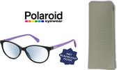 Leesbril Polaroid met blauwlichtfilter PLD0036-Paars/Zwart-+2.00