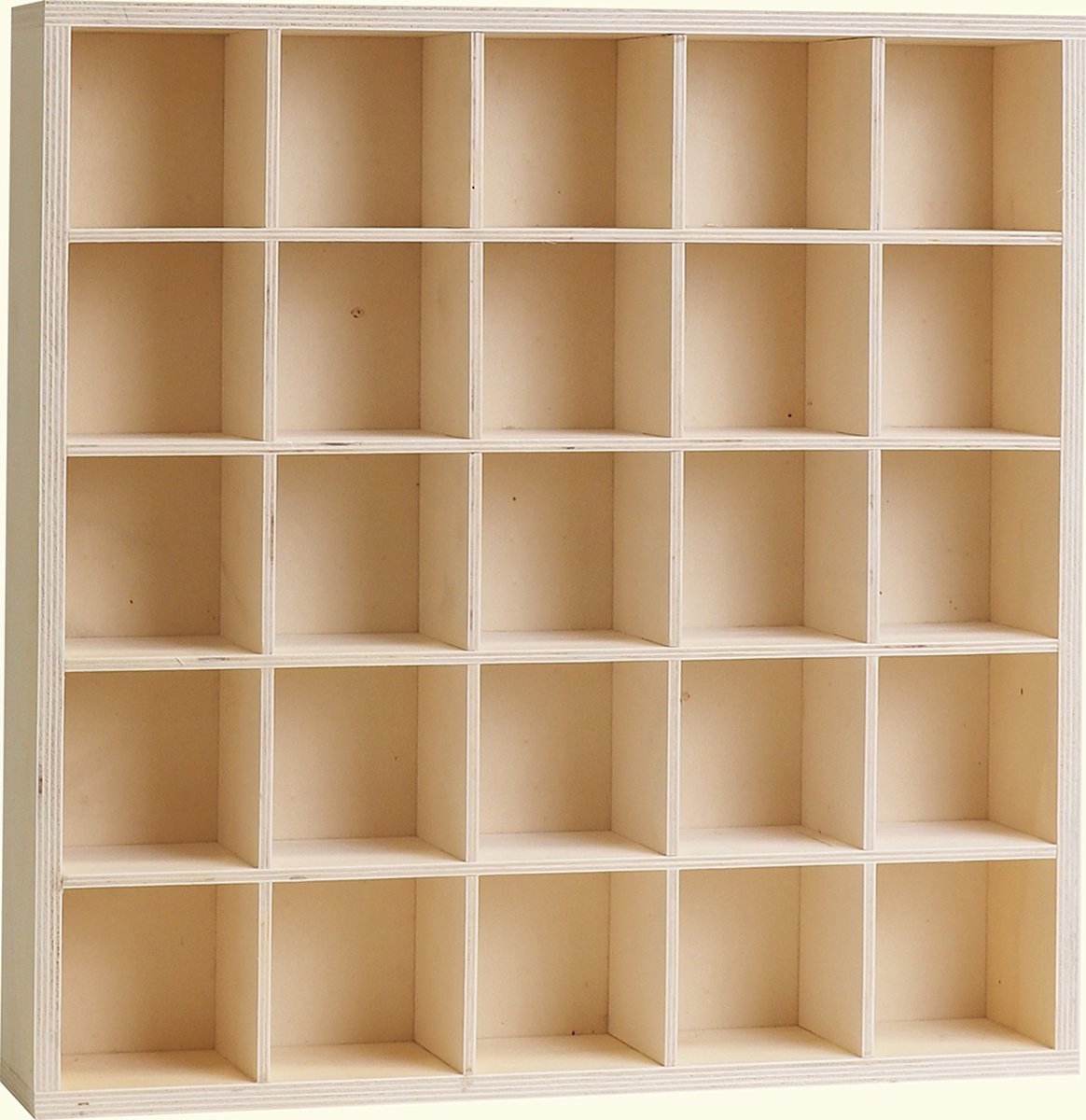 SHELF 25 SPACES 41,5X41,5X8CM