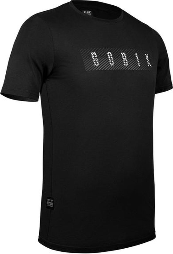 Gobik Overlines T-shirt Met Korte Mouwen Zwart S Man