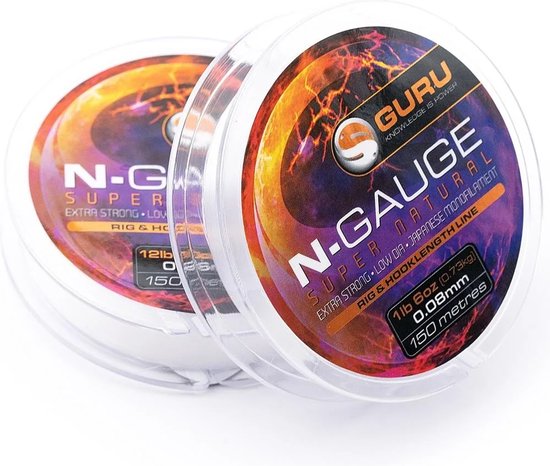 Guru N-Gauge Super Natural Rig & Hooklength Line 150m - Maat : 0.23mm van Guru — afbeelding 4