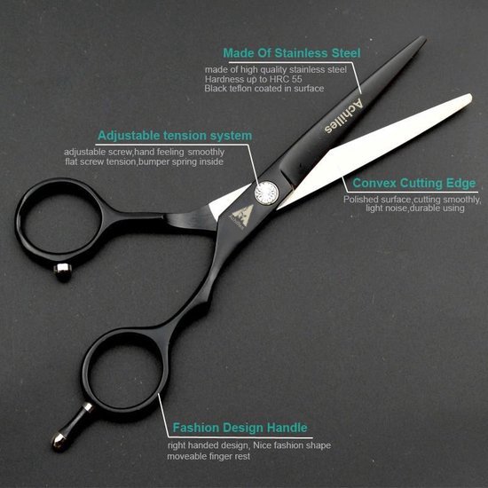 Ciseaux de coiffure 6 pouces en acier inoxydable de haute qualité - Ciseaux  de... | bol