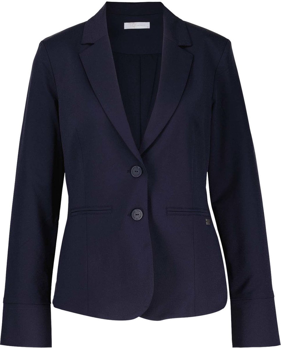 TQ Amsterdam - Blazer Manja Blauw - Vrouwen - Maat XL