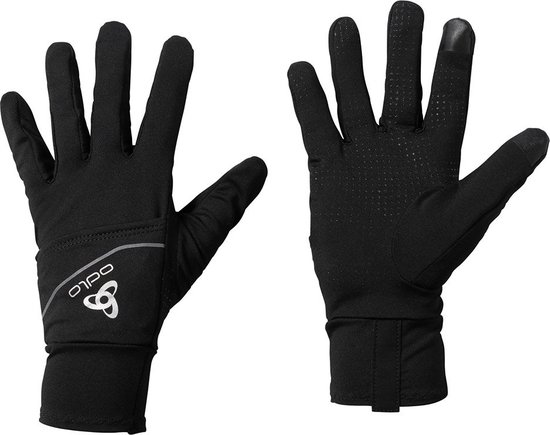 Odlo Intensity Cover Safety Light Handschoenen Zwart XS Man