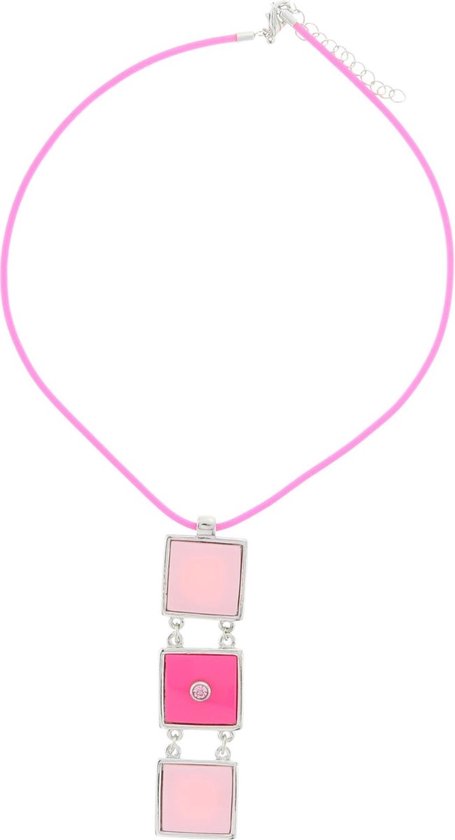 Behave Ketting roze met hanger 42 cm