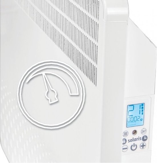 Emke Elektrische Convectorkachel - 1000W - Slimme Be Via Lcd Touch App Met Timer   Elektrische Verwarming   Vrijstaand Wandmontage 1055376671