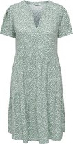 ONLY ONLZALLY LIFE S/S THEA DRESS NOOS PTM Dames Jurk - Maat XS