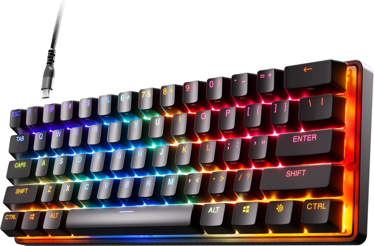 SteelSeries Apex 9 Mini - Mechanisch Gaming Keyboard - US Qwerty - Steelseries