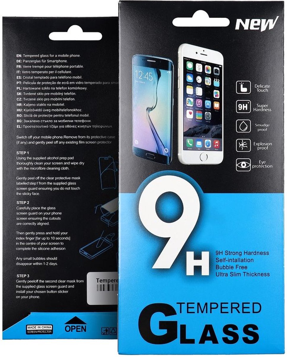 Geschikt voor iPhone 15 Pro Screenprotector Tempered Gehard beschermglas - 2 stuks