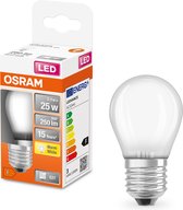 OSRAM LED lamp - Classic P 25 - E27 - filament - mat - 2,5W - 250 lumen - warm wit - niet dimbaar