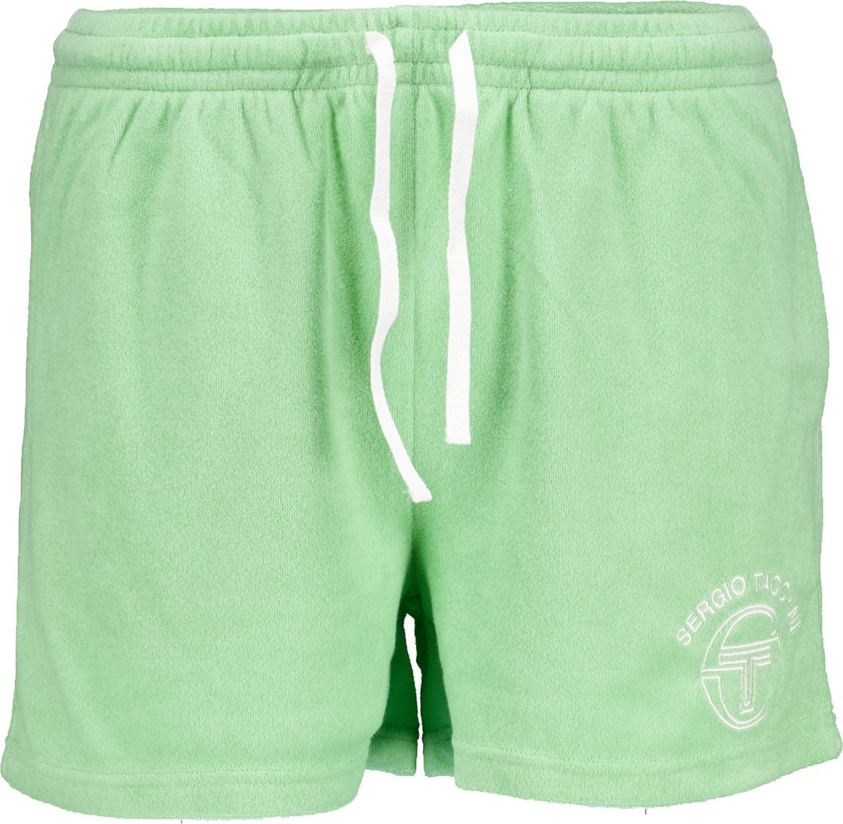 Sergio Tacchini Broek Groen Katoen maat XL Vettorio tennis shorts groen