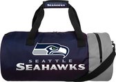 FOCO NFL Two Tone Cylinder Duffle Bag Team Seattle Seahawks