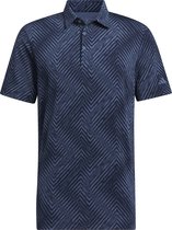 adidas Performance Ultimate365 Allover Print Poloshirt - Heren - Blauw- XS