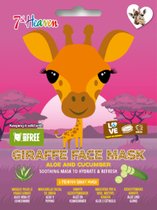 Montagne 7th Heaven Giraffe Face Mask Aloe And Cucumber