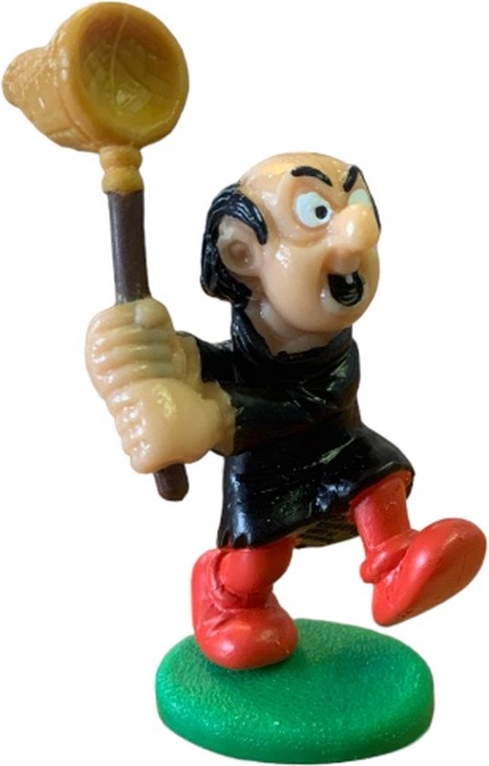 Figurina Gargamel E I Puffi Con Retino - PEYO, Collezione In PVC, Usata - Foto 3
