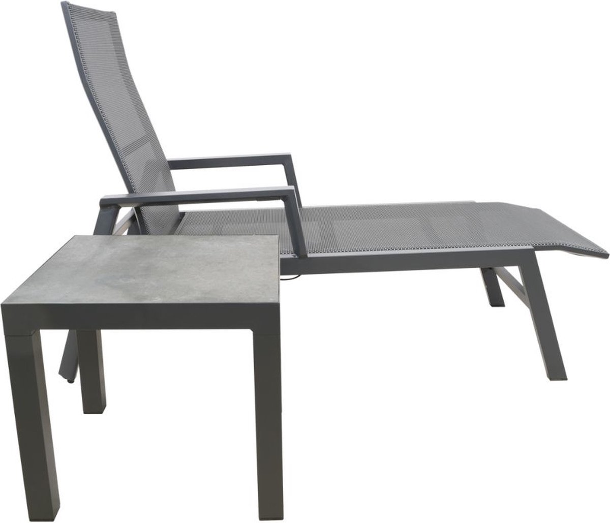 Lesli Living Table d'appoint Down Town Ohio - 50x50 cm