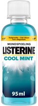 x24 Mini Bain de Bouche Listerine® Menthe Cool 95 ML