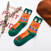 Sokken – Kerstsokken - Christmas Socks - Katoen - Kerstcadeau - Christmas Gift - Kerstman - Maat 36-44