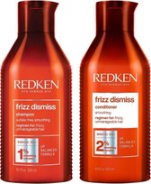 Redken CombiDeal - Frizz Dismiss - Shampoo 300 ML & Conditioner 300 ML - voor krullend- of pluizend haar