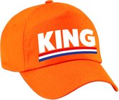 King pet / cap oranje - Koningsdag/ EK/ WK - Holland supporter petje / baseball cap