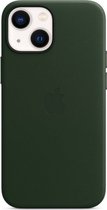 Leren hoesje met MagSafe voor iPhone 13 mini - Sequoia-groen