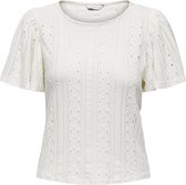 ONLY ONLRIVERSIDE S/S FLAIRED TOP JRS Dames Top - Maat S