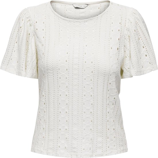 ONLY ONLRIVERSIDE S/S FLAIRED TOP JRS Dames Top - Maat S