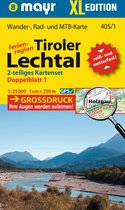 Mayr Wanderkarte Tiroler Lechtal XL (2-Karten-Set) 1:25.000