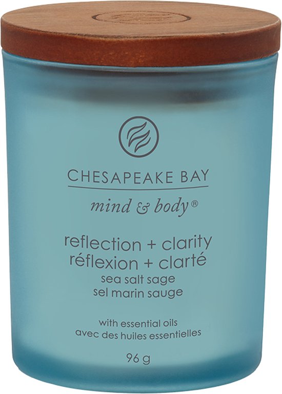 Chesapeake Bay Reflection & Clarity - Sea Salt Sage Mini Candle