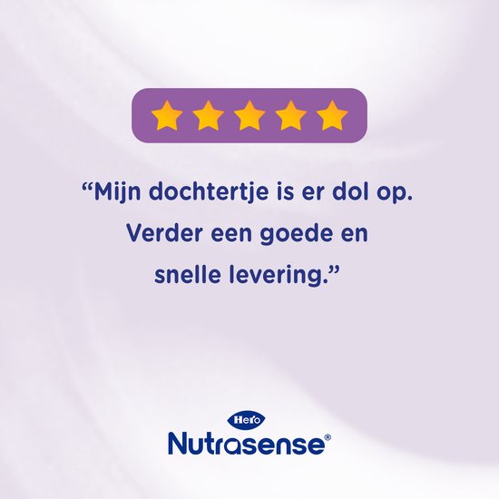 Hero Nutrasense Classic 4 (2+ Jaar) - Peutermelk - Flesvoeding - met Melkvet - Palmolievrij - 3 x 700 gram van Hero — afbeelding 5