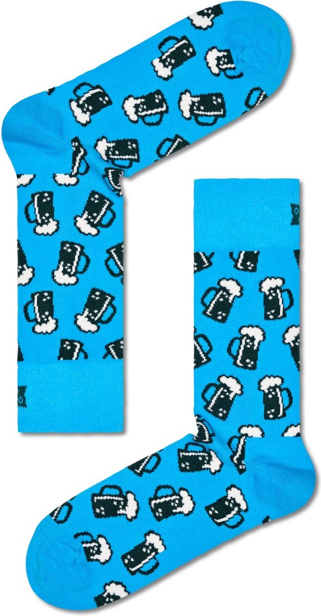 Happy Socks Beer Sock - unisex sokken - Unisex - Maat: 41 - 46