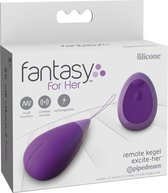 Pipedream - Fantasy for Her - Remote Kegel Excite-Her - Purple