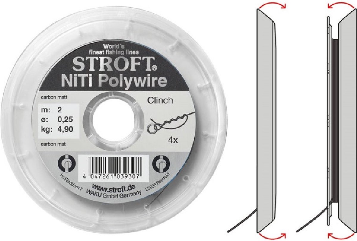 Stroft NiTi Polywire 2m 0,40mm 18kg